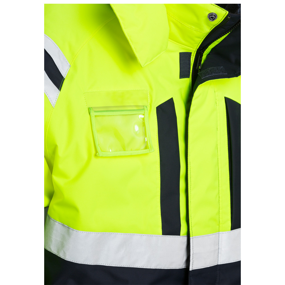 FRISTADS HI-VIS AIRTECH SHELL JACKET CLASS 3 4515 GTT - Gibb Safety - View #5